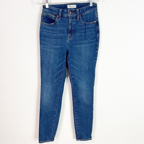 MADEWELL CURVY HIGH RISE SKINNY JEANS WOMENS SZ 26 - Picture 7 of 7